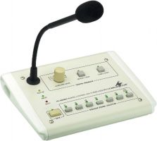 PA-6000RC PA zone paging desktop microphone,