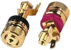 BP-520G Pair of high-end speaker pole terminals