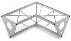 Decotruss corner 2-way 90� SAC 21 silver incl. connector