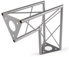 Decotruss corner \/ 90� SAC 25 silver incl. connector