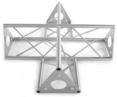 Decotruss crossing 4-way SAC 41 silver incl. connector