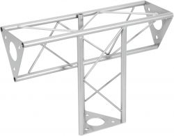 Decotruss T-pc 3-way vert. SAT 35 silver incl. connector