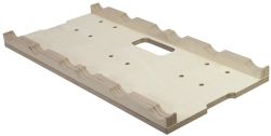 Truss transport board combo for 3 wheels