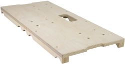 Truss transport board TRIO for 3 wheels