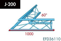 X3K-30/H (heavy duty) J-200 2-way corner 60�