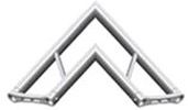 LITEC FX25 2-way 45� corner horizontal