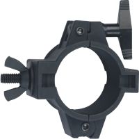Halfcoupler Plastics Black max. load 10 kg
