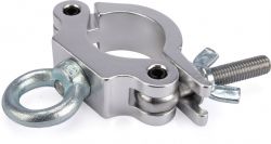 Halfcoupler Small Silver with ring max. load 170kg (48 - 51 mm)