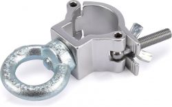 Halfcoupler Small Silver with ring max. load 75kg (32 - 35 mm)