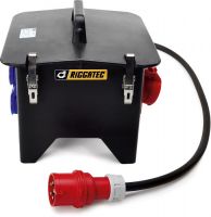 Riggatec Power Distributor IP44 32A in 2x16A CEE, 1x32A CEE 4xSK