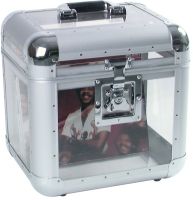 Record case ALU 75/25, rounded, acryl