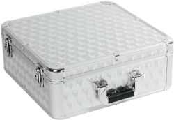 CD case ALU polished for 100 CDs