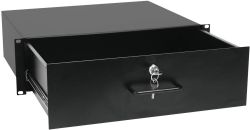 Rack drawer with lock 3U