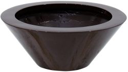 LEICHTSIN BOWL-15, shiny-brown