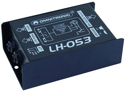 Omnitronic LH-053 DI-Box passiv