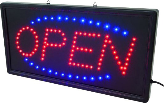 LED signs programmable e.g. open. - cheap at LTT