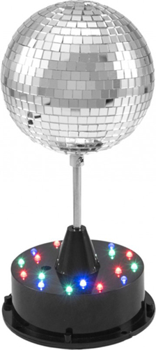 Acheter une boule disco avec moteur & éclairage (DEL) - à prix avantageux  chez LTT
