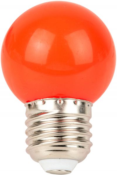 Showgear G45 LED Bulb E27 1 W - rot - nicht dimmbar