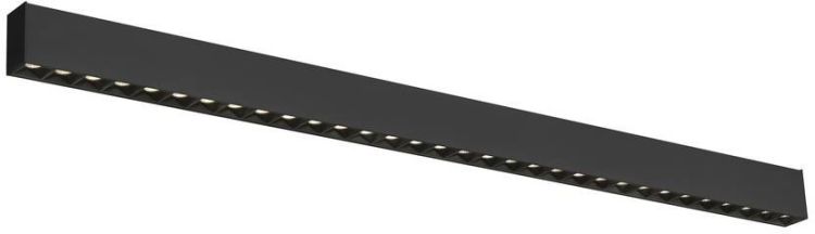 SLV GLENOS® PRO, Deckenaufbauleuchte, 1,2m, DALI, UGR19, 4000K, 30 W, 75°, schwarz -B-Stock-