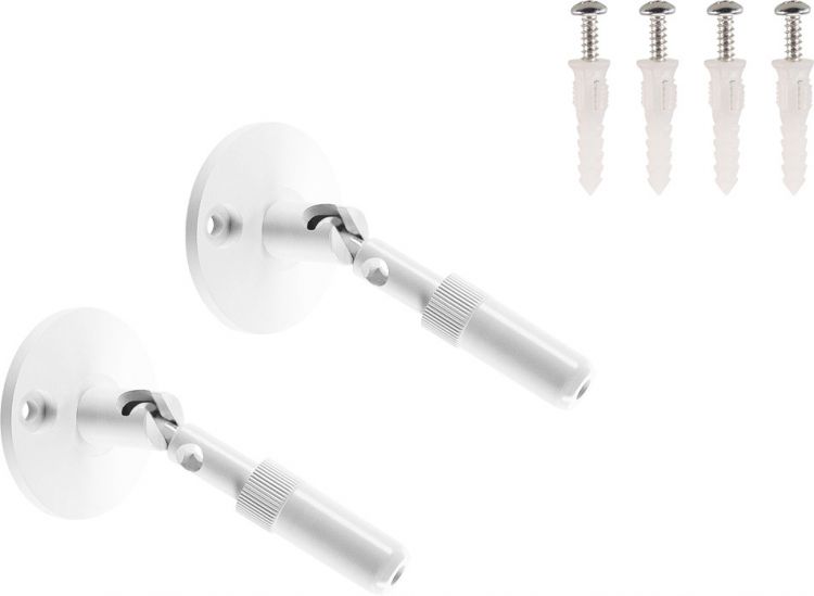SLV WANDHALTER für TENSEO Niedervolt-Seilsystem, lang, weiß, 2 Stück