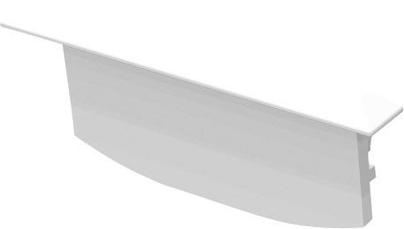 SLV GRAZIA 60, embout pour profil à encastrer, blanc