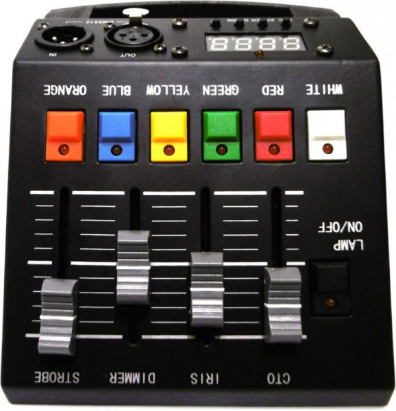 Gehäuseteil (Steuerung) LED SL-350 DMX komplett mit Griff und Platinen