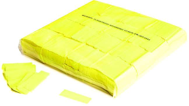 Magic FX Slowfall UV Confetti 55x17mm - Fluorescent Yellow 1kg - cheap ...