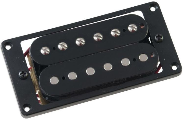 DIMAVERY Humbucker ohne Kappe, mit Rahmen