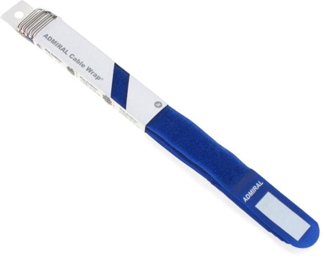 Admiral Kabelbinder 26cm blau 5 Stück