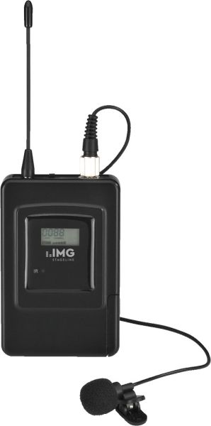 IMG STAGELINE TXS-606LT/2 Multi-Frequenz-Krawattenmikrofon-Sender, 672,000-691,975 MHz -B-Stock-