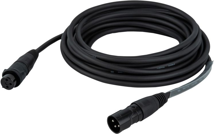 DAP-Audio FLR73 - IP65 DMX/AES-EBU XLR/M 3P auf XLR/F 3P Rean RCX3 Serie 3 m