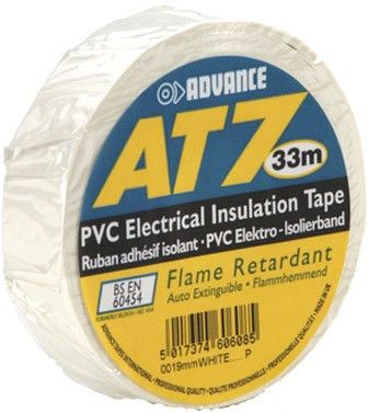 Advance Tapes 5808 W PVC Isolierband weiß 19 mm x 33m