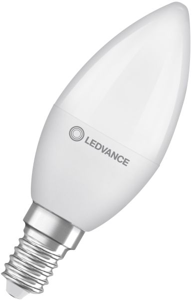 LEDVANCE LED Classic B 40 Recycled Plastic 4,9 W 827 Frosted E14