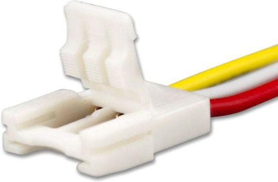 ISOLED Clip-Kabelanschluss (max. 5A) für 3-pol. IP20 Flexstripes mit Breite 10mm, Pitch-Abstand