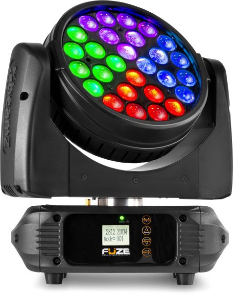 beamZ Fuze2812 Wash Moving Head mit Zoom