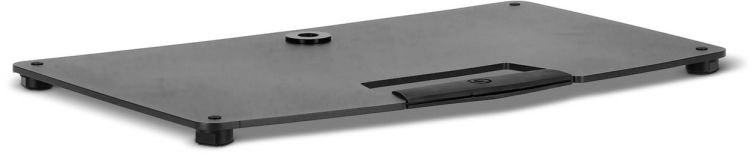 Gravity WBH 431 B - Rechteckige Bodenplatte aus Stahl mit M20-Gewinde
