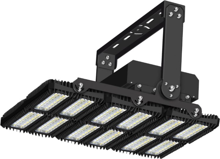 ISOLED LED Flutlicht 1.350W, 130x25° asymmetrisch, variabel, 1-10V dimmbar, neutralweiß, IP66