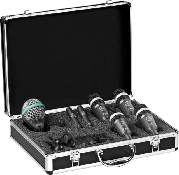 AKG Drum Set Concert I - Mikrofonset für Schlagzeug und Percussion