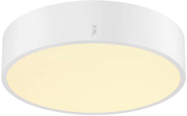 SLV MEDO® PRO 30, Wand- und Deckenaufbauleuchte, rund, 3000/4000K, 10W, Phasenabschnitt, 70°, UGR