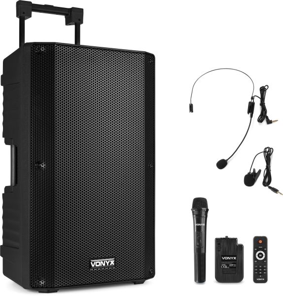 Vonyx VSA700-BP Tragbares System 15" Combi