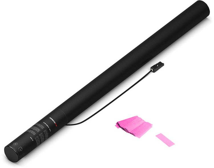 Magic FX Elektrische UV Konfettikanone PRO 80cm - Fluo Pink