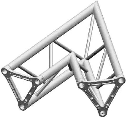 LITEC TX25 2-Weg 45° Ecke C19