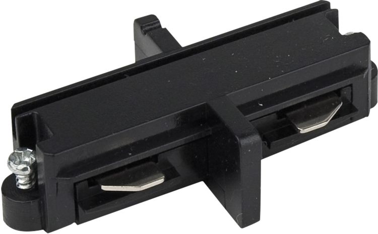 Straight Connector  Black (RAL9004)