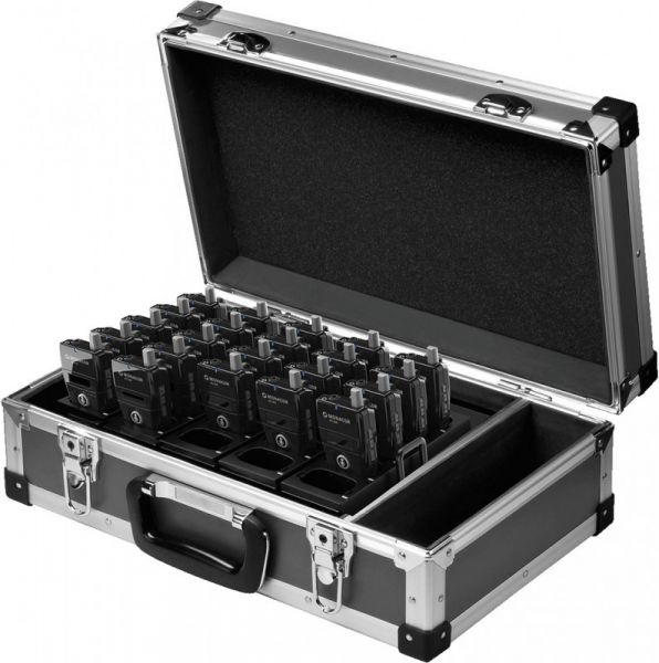 MONACOR ATS-825C Transport case with integrated charging function and programming function