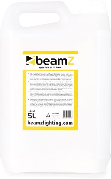 beamZ FHF5O Hazer Fluid 5L auf Ölbasis