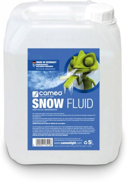 Cameo SNOW FLUID 5L Spezialfluid für Schneemaschinen