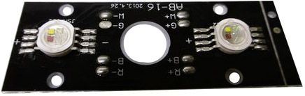 Platine (LED/10W) LED Triple FX Laser Box