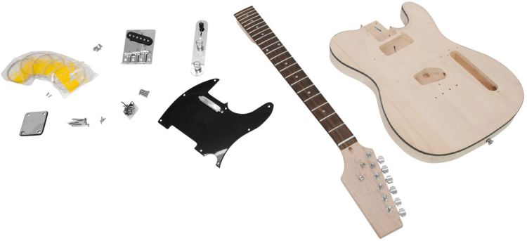 DIMAVERY DIY TL-10 Gitarrenbausatz