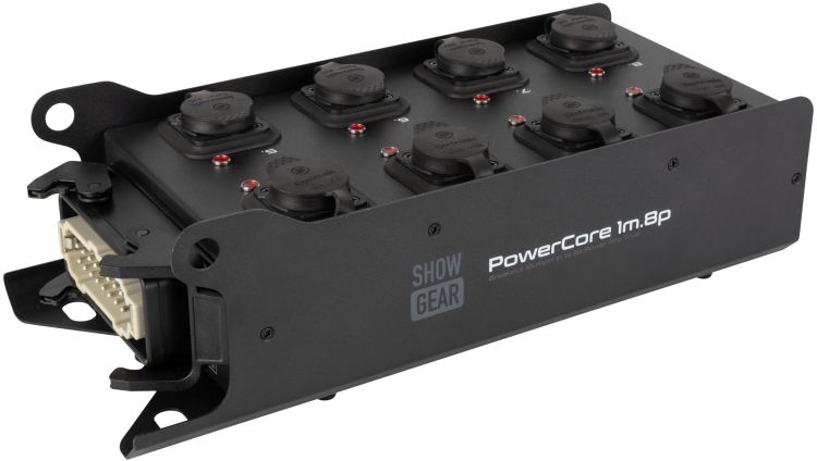 SHOWGEAR PowerCore 1 m, 8-poliger Breakout-Stecker H16 auf 8x Power Pro True