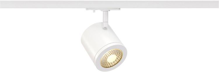 SLV ENOLA_C Spot, rund, weiss, 9W LED, 3000K, 55°, inkl. 1P.-Adapter
